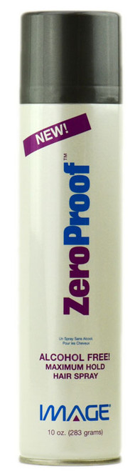 Image ZeroProof Alcohol Free Maximum Hold Hair Spray (aerosol)
