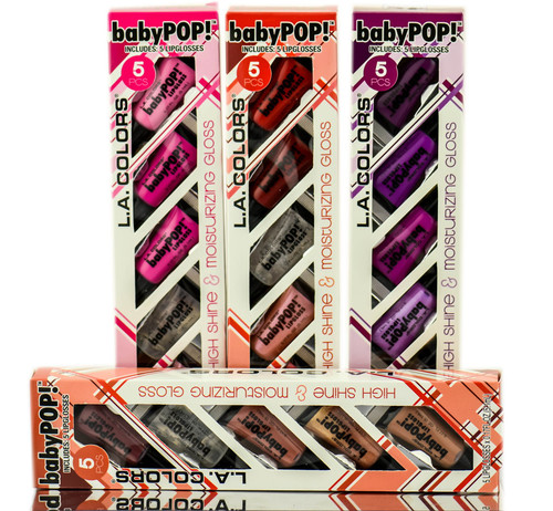 L.A Colors BabyPop High Shine & Moisturizing Gloss-image1
