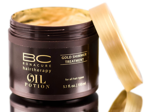 Schwarzkopf BC Bonacure HairTherapy Oil Potion Gold Shimmer Treatment-image1