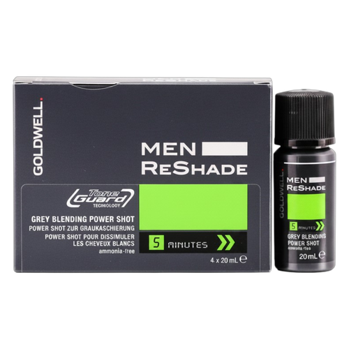 Goldwell Men ReShade Grey Blending Power Shot Hair Color (4 pack)-image2