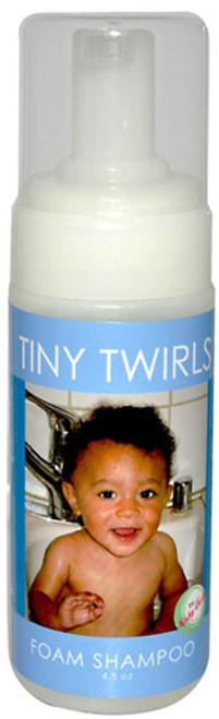 Kinky-Curly Tiny Twirls Foam Shampoo