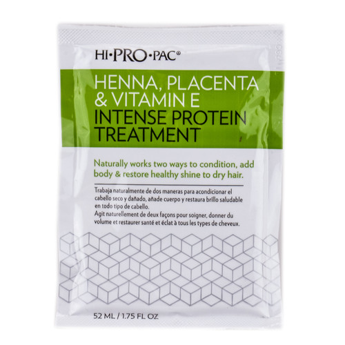 HI PRO PAC Henna, Placenta & Vitamine Intense Protein Treatment-image1