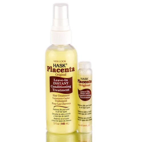 placenta hair products