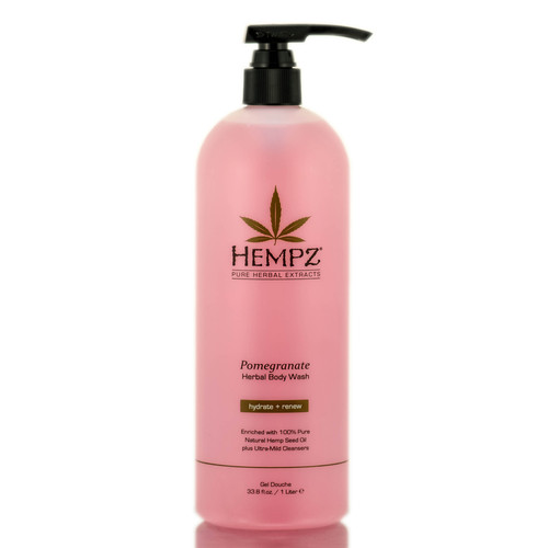 Hempz Pomegranate Herbal Body Wash Hydrate + Renew-image1
