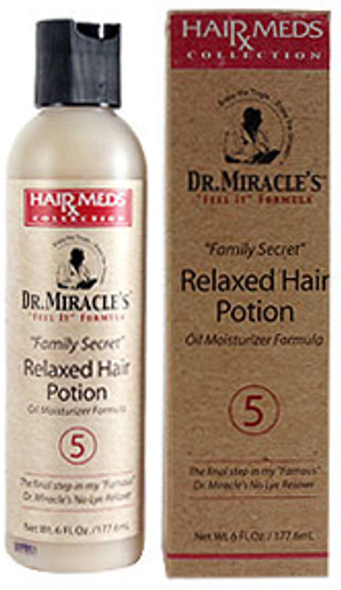 Dr. Miracle's Family Secret Relaxed Hair Potion Oil Moisturizer Formula