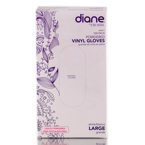 Diane Powdered Vinyl Gloves-image1