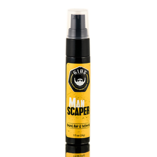 GIBS Man Scaper Beard, Hair & Tattoo Oil-image1