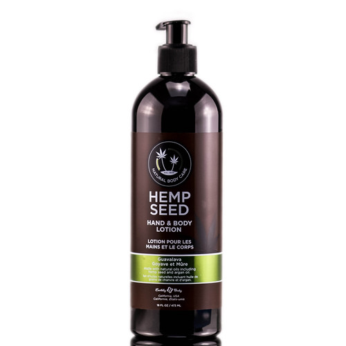 Earthly Body Hemp Seed Hand & Body Lotion - Guavalava-image1