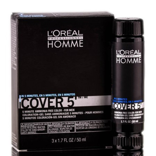 Loreal Homme Cover 5 Ammonia Free 5 Minute Color For Men Dark