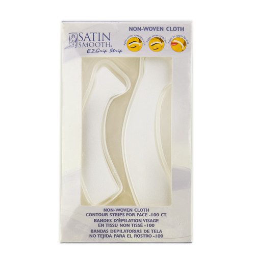 Satin Smooth Non-Woven Cloth Contour Strips For Face