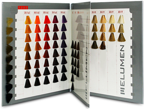 Goldwell Elumen Color Chart Book