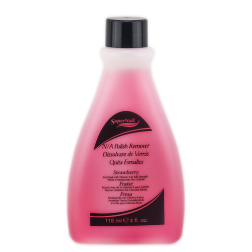 Super Nail Strawberry Polish Remover - 4 oz-image1