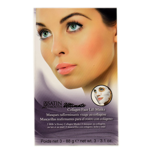 Satin Smooth Ultimate Collagen Face Lift Masks