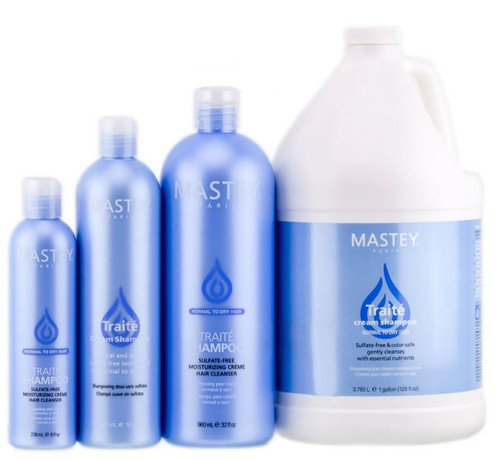 Mastey Traite Cream Shampoo (Sulfate-Free) - for normal to dry hair-image1
