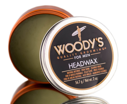 Woody's Head Wax Natural Bees Wax - High Shine