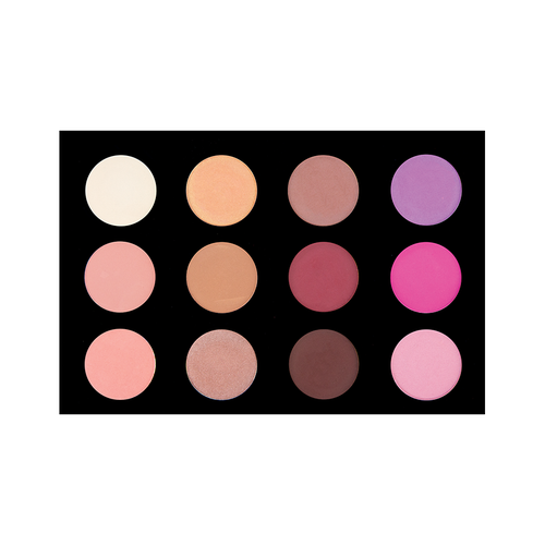 Crown Brush 12 Color Blush/Highlighting Palette-image1