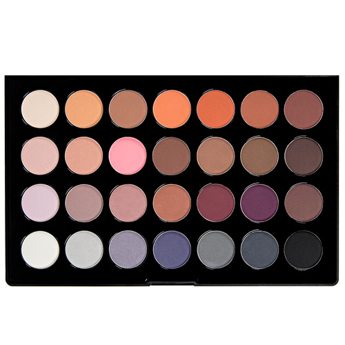 BH Cosmetics 28 Color Matte Eyeshadow Palette - Modern Neutrals-image1