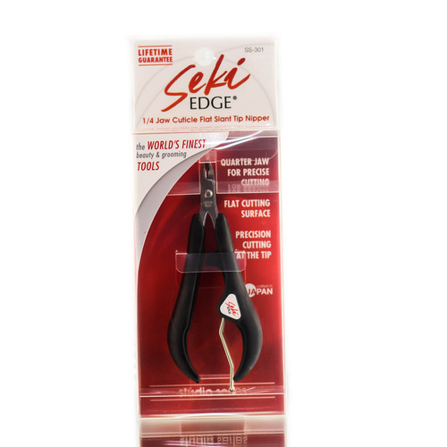 Seki Edge 1/4 Jaw Cuticle Flat Slant Tip Nipper