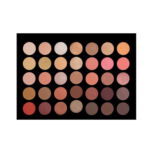 Crown Brush Rose Gold Eyeshadow Palette - 35RG