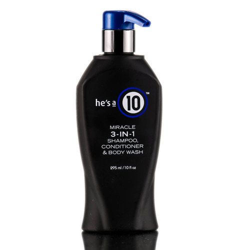 It's a 10 - He's a 10 - Miracle 3-in-1 Shampoo Conditioner and Body Wash-image1