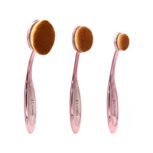 Crown Brush Rose Gold Full Face Contour Set