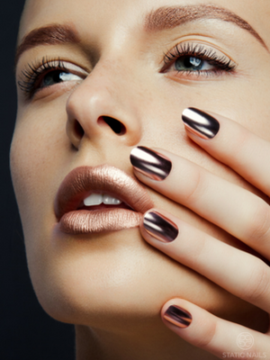 Static Nails Chrome Collection - Rose Gold Edit-image1