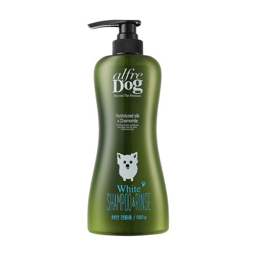 AlfreDog Hydrolized Silk & Chamomile White Shampoo and Rinse-image1