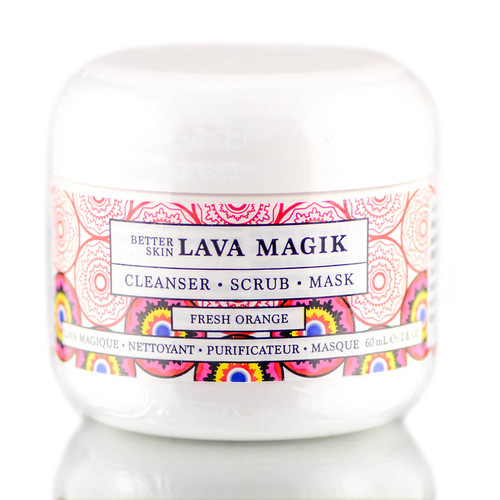 The Better Skin Lava Magik : Cleanser, Scrub, Mask (Fresh Orange)-image1