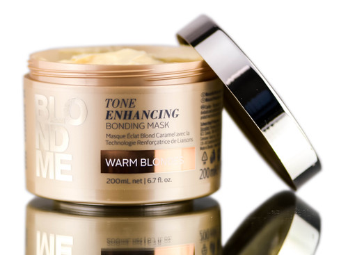 Schwarzkopf Pro BlondMe Tone Enhancing Warm Blonde Bonding Mask-image1