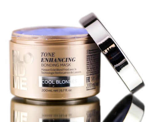 Schwarzkopf Pro BlondMe Tone Enhancing Cool Blonde Bonding Mask-image1