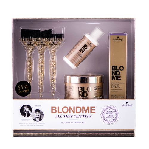 Schwarzkopf Professional Blondme All That Glitters Holiday Colorist Kit-image1