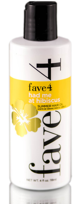 Fave4 Had Me At Hibiscus Summer Hair Oil