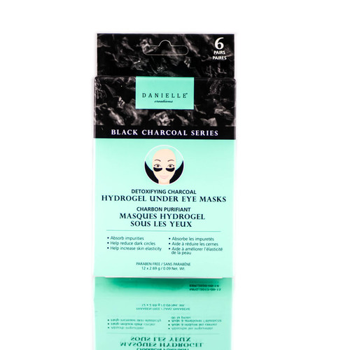 Danielle Creations Detoxifying Charcoal Hydrogel Under Eye Masks-image1