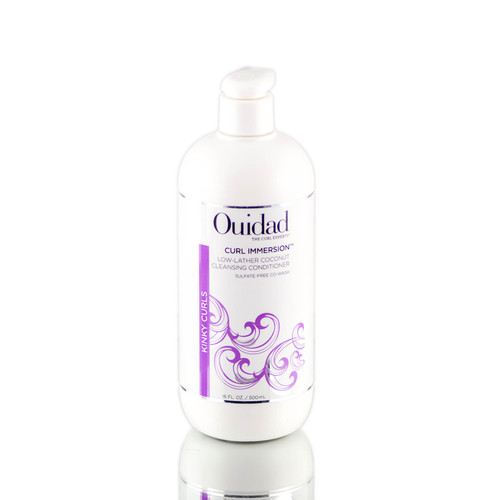 Ouidad Curl Immersion Low Lather Coconut Cleansing Conditioner - Kinky Curls-image1