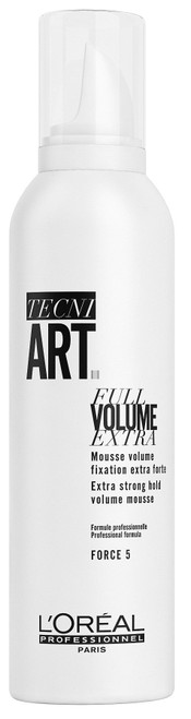 L'Oreal Tecni Art FULL VOLUME EXTRA - Extra Strong Hold Volume Mousse-image1
