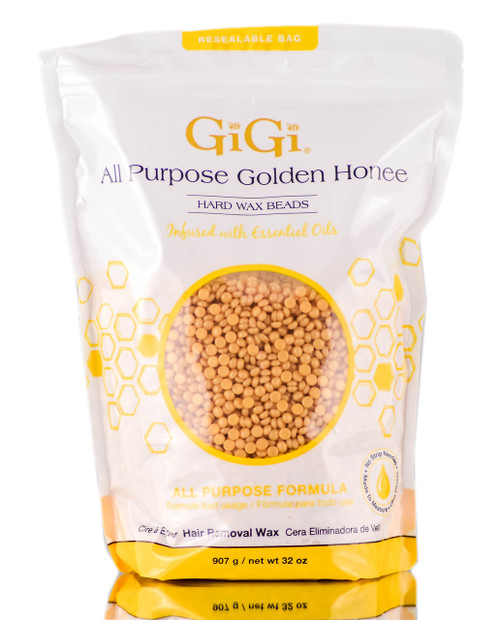 Gigi All Purpose Golden Honee Hard Wax Beads-image1