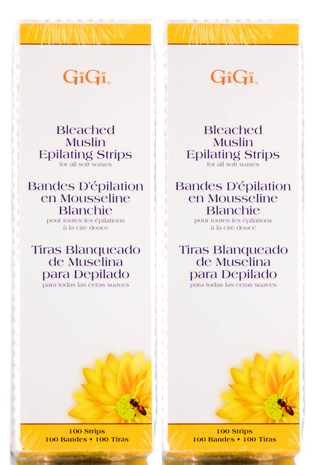 Gigi Bleached Muslin Epilating Strips-image1