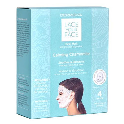 Dermovia Lace Your Face Facial Mask Calming Chamomile-image1