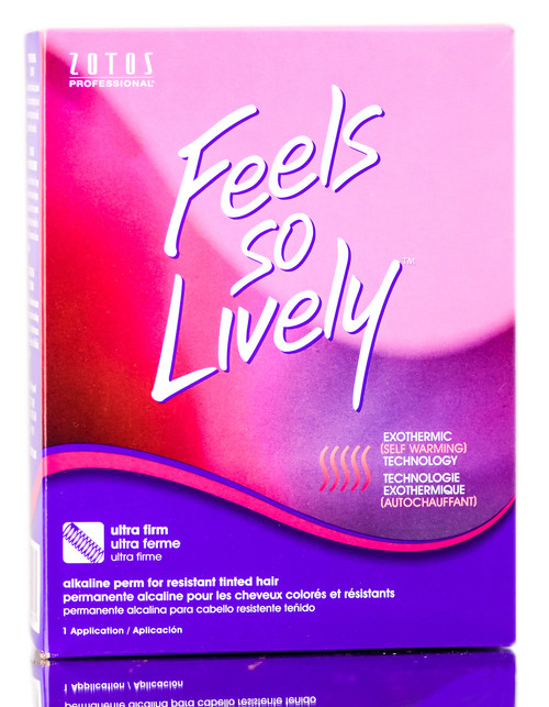 Zotos Feels So Lively Ultra Firm Alkaline Perm (Resistant Tinted Hair)-image1