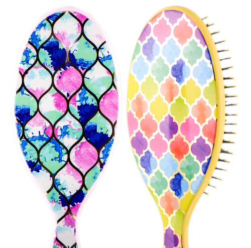 The Wet Brush Watercolor Mossaics Detangler-image1