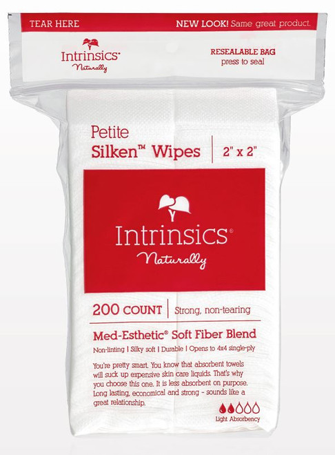 Intrinsics Petite Silken Wipes - 2x2 - 200 count-image1