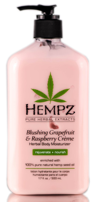 Hempz Blushing Grapefruit & Rasberry Creme Herbal Body Moisturizer-image1