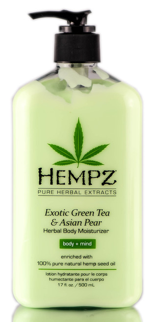 Hempz Exotic Green Tea & Asian Pear Herbal Body Moisturizer-image1