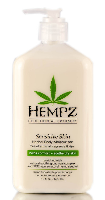 Hempz Sensitive Skin Herbal Body Moisturizer-image1