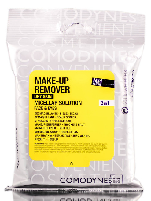 Comodynes Dry Skin Micellar Solution Make-Up Remover Pack