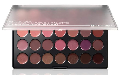 BH Cosmetics Nude Lips 28 Color Lipstick Palette-image1