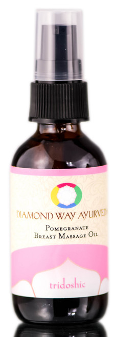 Diamond Way Ayurveda Pomegranate Breast Massage Oil-image1