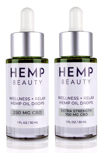 HempBeauty Wellness + Relax Hemp Oil Drops-image1
