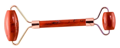 Honey Belle Red Jasper Facial Roller-image1