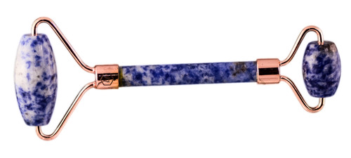 Honey Belle Blue Spot Jasper Facial Roller-image1